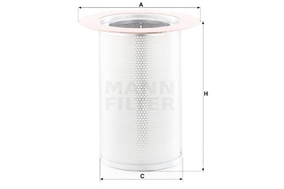 Filtro, Tecnica aria compressa