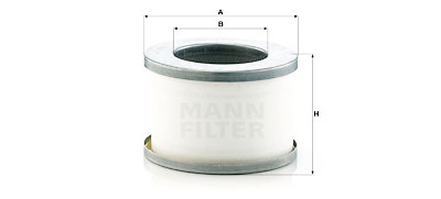 Filtro, Tecnica aria compressa