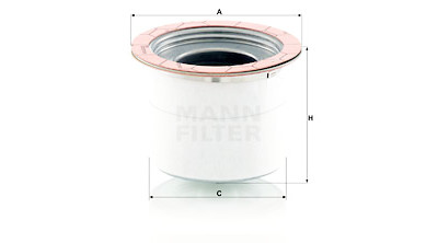 Filtro, Tecnica aria compressa