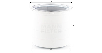 Filtro, Tecnica aria compressa