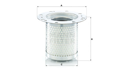 Filtro, Tecnica aria compressa