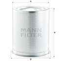 Filtro, Tecnica aria compressa