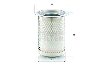 Filtro, Tecnica aria compressa
