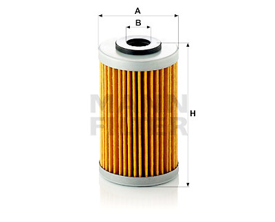 Filtro olio MANN-FILTER MH 5001