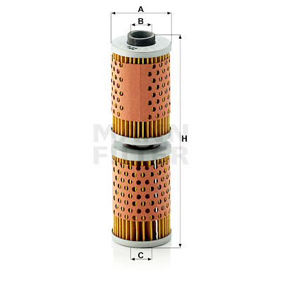 Filtro olio MANN-FILTER MH 58 x