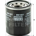 Filtro olio MANN-FILTER MW 68/1