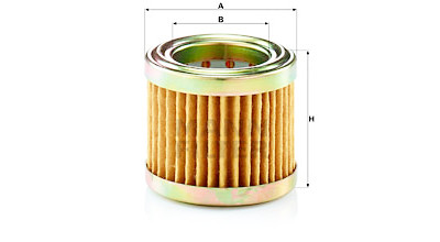 Filtro carburante MANN-FILTER P 4002