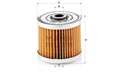 Filtro carburante MANN-FILTER P 710/1