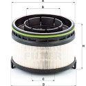 Filtro carburante MANN-FILTER PU 11 001 z KIT