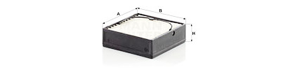Filtro carburante MANN-FILTER PU 8018