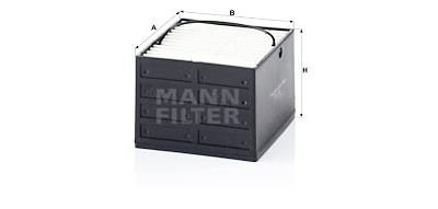 Filtro carburante MANN-FILTER PU 88