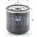 Filtro olio MANN-FILTER W 7042