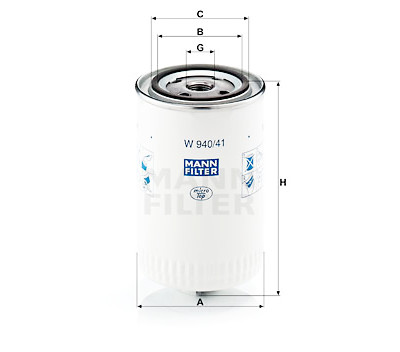 Filtro, Sistema idraulico di lavoro