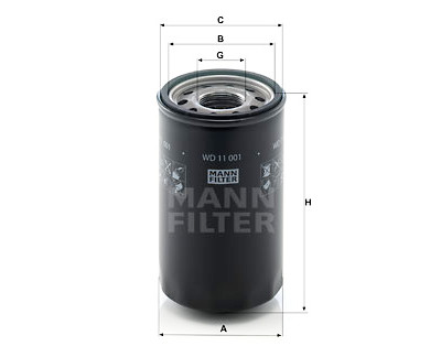Filtro, Sistema idraulico di lavoro