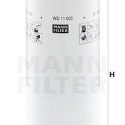 Filtro olio MANN-FILTER WD 11 005