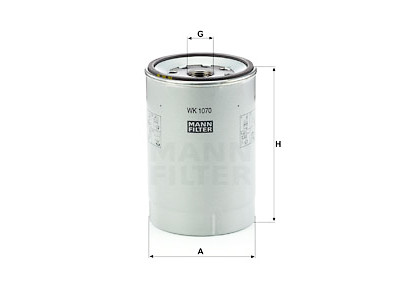 Filtro carburante MANN-FILTER WK 1070 x