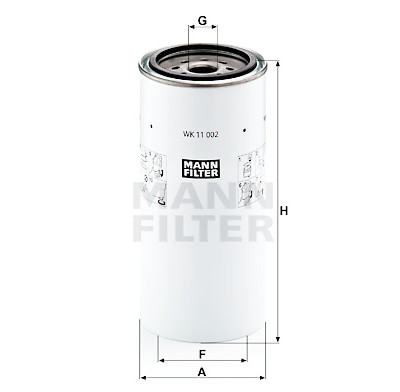 Filtro carburante MANN-FILTER WK 11 002 x