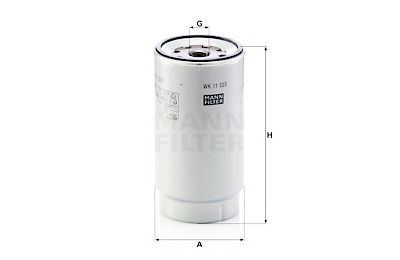 Filtro carburante MANN-FILTER WK 11 003 z