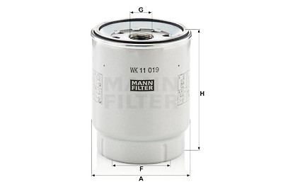 Filtro carburante MANN-FILTER WK 11 019 z
