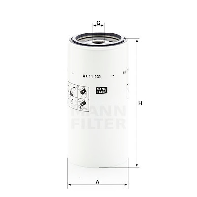 Filtro carburante MANN-FILTER WK 11 030 x