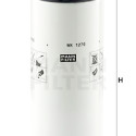 Filtro carburante MANN-FILTER WK 1270