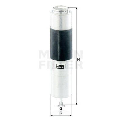 Filtro carburante MANN-FILTER WK 5016 z