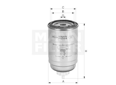 Filtro carburante MANN-FILTER WK 8025
