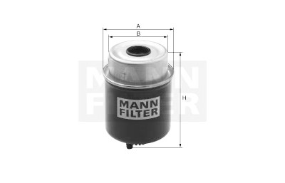 Filtro carburante MANN-FILTER WK 8114