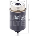 Filtro carburante MANN-FILTER WK 8131
