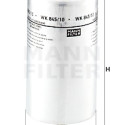 Filtro carburante MANN-FILTER WK 845/10