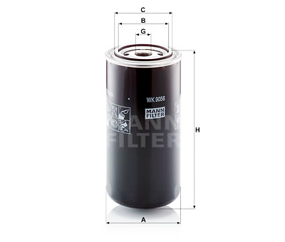 Filtro carburante MANN-FILTER WK 9056