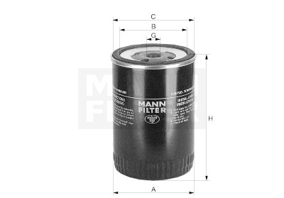 Filtro carburante MANN-FILTER WK 943
