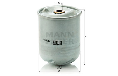 Filtro olio MANN-FILTER ZR 903 x