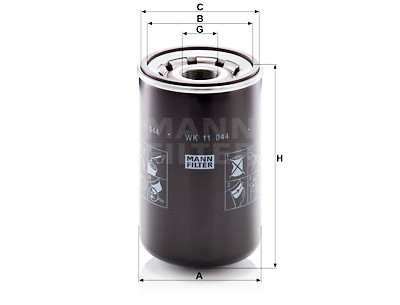 Filtro carburante MANN-FILTER WK 11 044