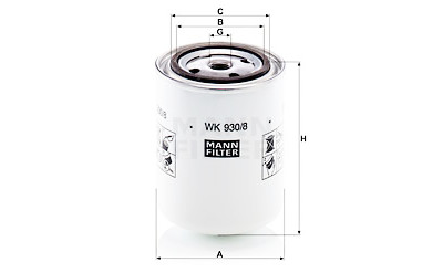 Filtro carburante MANN-FILTER WK 930/8