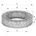 Filtro aria MANN-FILTER C 1415