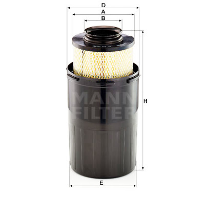 Filtro aria MANN-FILTER C 15 200