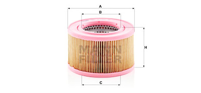 Filtro aria MANN-FILTER C 1540