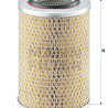 Filtro aria MANN-FILTER C 17 201/2