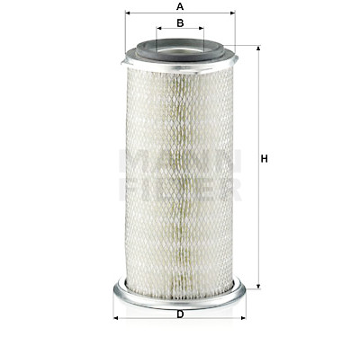 Filtro aria MANN-FILTER C 18 267