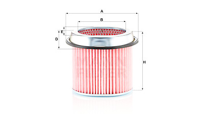 Filtro aria MANN-FILTER C 1891