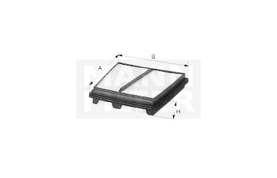 Filtro aria MANN-FILTER C 2136