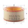 Filtro aria MANN-FILTER C 2170
