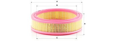 Filtro aria MANN-FILTER C 2233/1