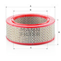 Filtro aria MANN-FILTER C 2263