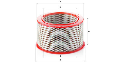 Filtro aria MANN-FILTER C 23 115