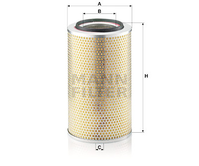 Filtro aria MANN-FILTER C 23 440/3