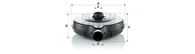 Filtro aria MANN-FILTER C 2356/6