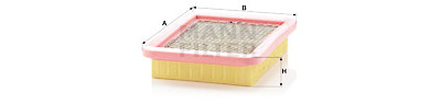 Filtro aria MANN-FILTER C 2368