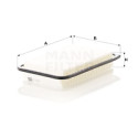 Filtro aria MANN-FILTER C 25 006